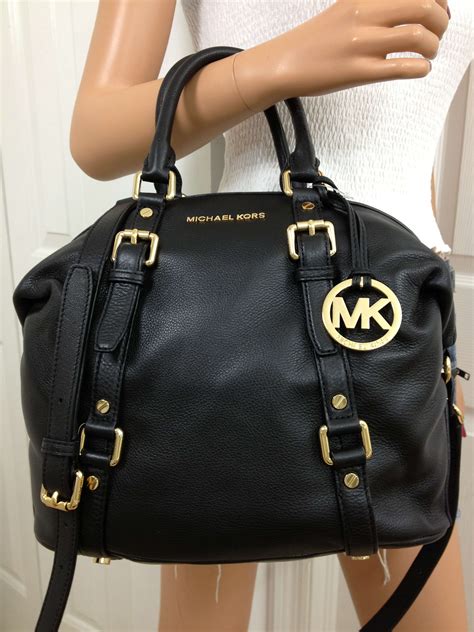 michael michael kors bedford belted large leather satchel black|Amazon.com: Michael Kors Bedford Satchel.